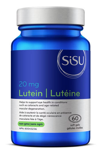 SISU Lutein 20 mg - FloraGLO 60 Soft Gels