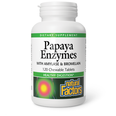 Papaya Enzymes for Natural Factors |variant|hi-res|1749U