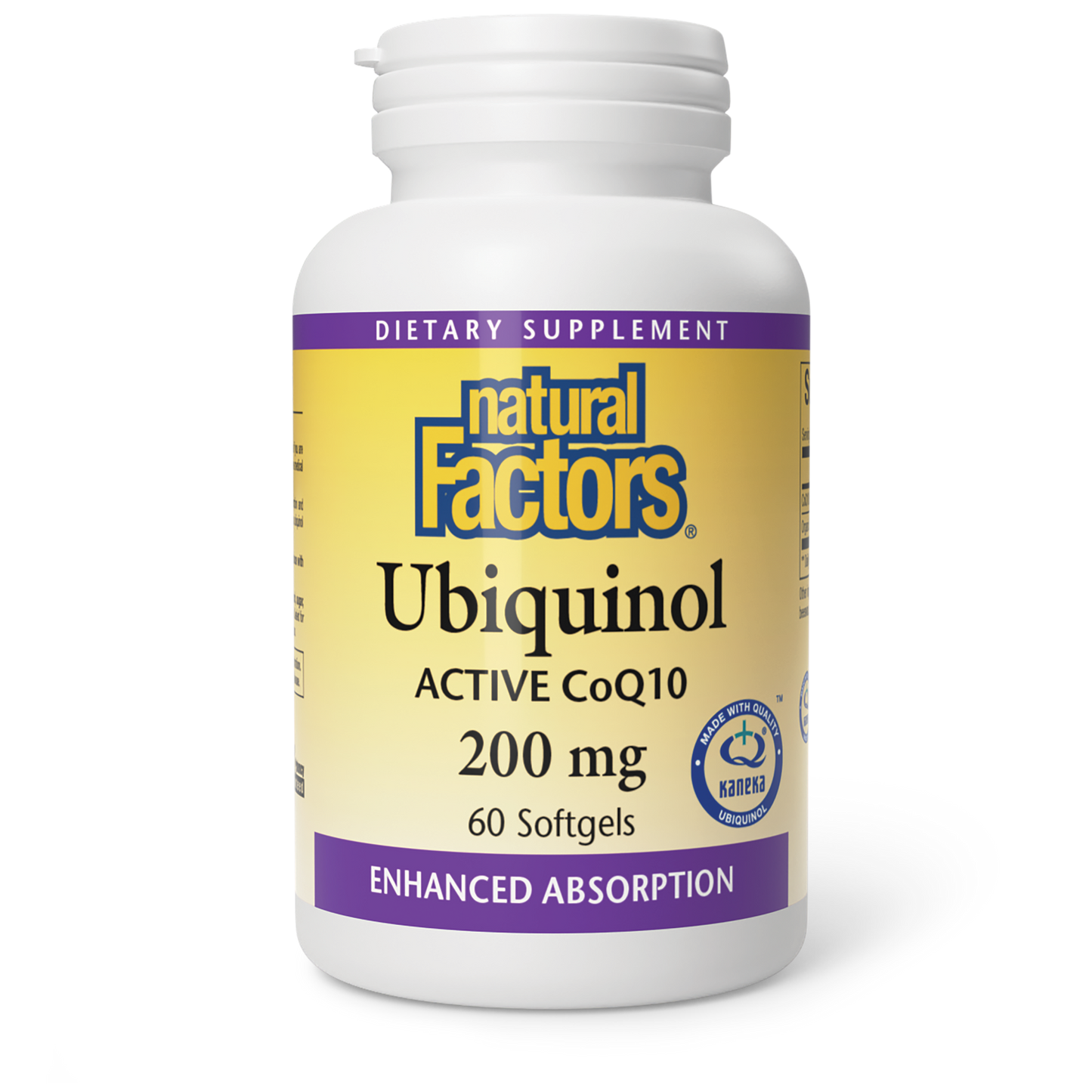Ubiquinol Active CoQ10 for Natural Factors |variant|hi-res|20730U